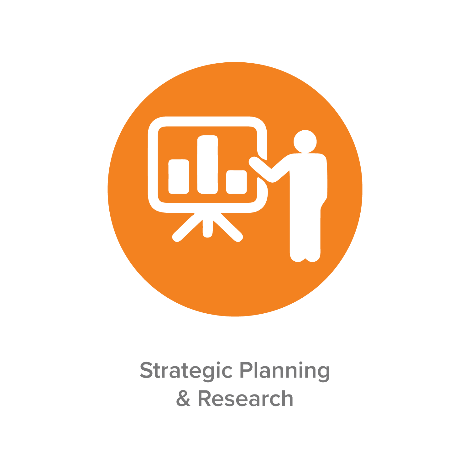 Strategic Planning and Research graphic